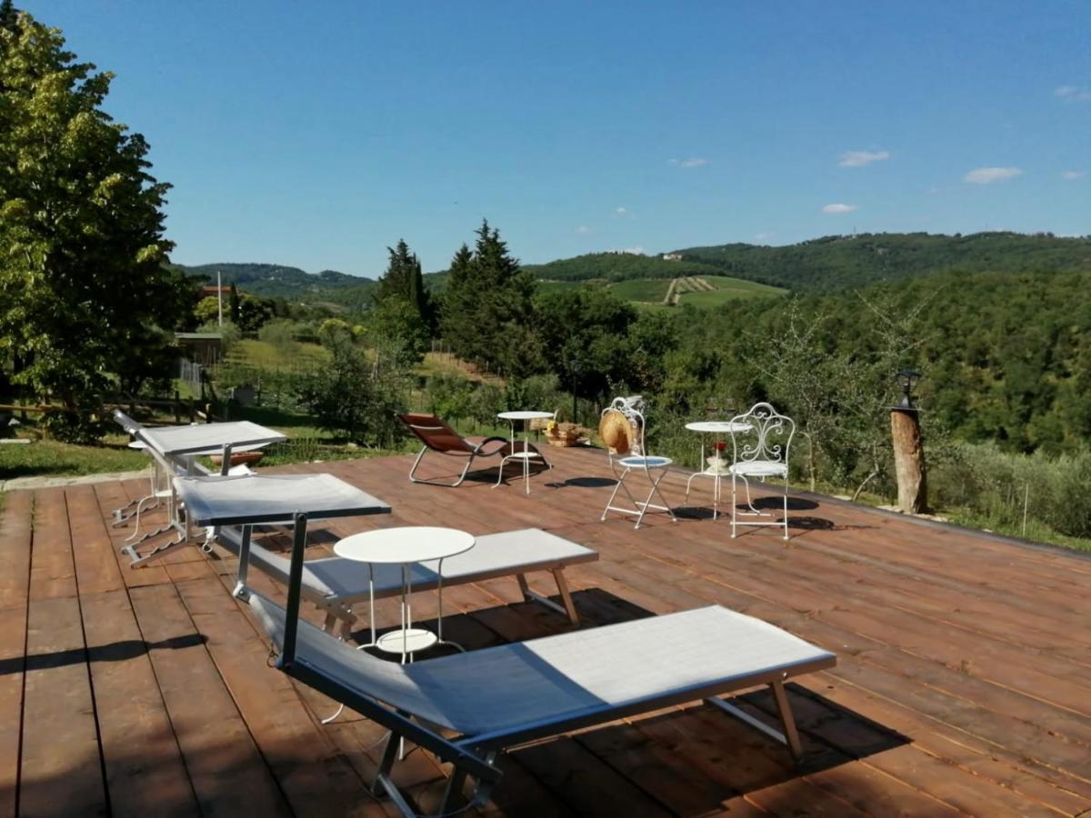 B&B Casagrande Quercegrossa ภายนอก รูปภาพ